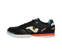 Joma Top Flex 2301 Nero Rosso Indoor, Scarpe da Ginnastica Unisex-Adulto, 40 EU