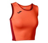 Joma Top R-Winner Maglietta, Arancione Fluoro, L Donna