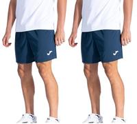 Joma Treviso Equipment - Pantaloncini Uomo, Navy, 2XS (Confezione da 2)