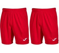 Joma Treviso Equipment - Pantaloncini Uomo, Rosso, S (Confezione da 2)