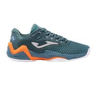 Joma Uomini T.Ace Scarpe da Tennis Scarpa da Padel Color Petrolio - Arancione 43