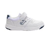 Joma W.Harvard Jr 2543 Blanco Marino, Scarpe da Ginnastica, Bianco e Blu Navy, 25 EU