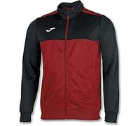 Joma 101008.601.3XL Felpa Sportiva Winner a Manica Lunga da Uomo, Rosso/Nero, 3XL