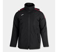 Joma XS, Anorak Trivor Unisex Adulto, Nero-Rosso