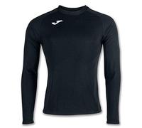 Joma101015.100.L Brama Fleece Thermal T-Shirt, Uomo, Fleece Black, L
