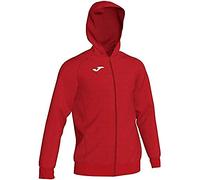 Joma Felpa con cappuccio Menfis Full Zip Rosso Uomo S