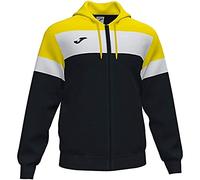 Joma101537.109.6XS Crew Iv Giacca e Gilet, Uomo, Nero-Giallo, 6XS