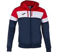 Joma101537.336.5XS Crew Iv Giacca e Gilet, Uomo, Rosso Navy, 5XS