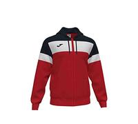 Joma101537.601.XL Giacca e Gilet Crew IV Cabal, Uomo, Rosso-Nero, XL