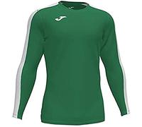 Joma101658.452.S Maglietta a Maniche Lunghe Academy, da Uomo, Verde-Bianco, S