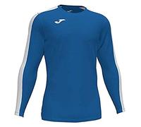Joma101658.702.L Maglietta a Maniche Lunghe Academy, da Uomo, Bianco Reale, L