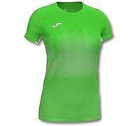 Joma901020.020.S Maglietta da Corsa Elite VII, da Donna, Verde Fluor, S