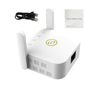 Jomewory Amplificatore di segnale per estensori WiFi per la casa, Amplificatore WiFi per estensore Internet, Estensore WiFi esterno wireless Internet Booster, Estensore di portata WiFi bianco,
