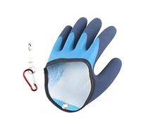 Jomewory Guanti per la Cattura del Pesce | Guanti Catfish Antiscivolo | Impermeabile Resistente alla Perforazione Filo PE Tessitura Ganci Magnetici Pescatore Professionale Cattura Pesce Guanti