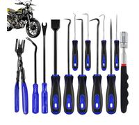 Jomewory Set di strumenti per plettri,Set di plettri per settore automobilistico,Set di strumenti per gancio e plettro per meccanico - 13 strumenti per prelievo e gancio, kit di installazione