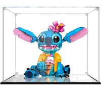 JOMIOD Acrylic Display Case Compatibile con Le-Go 43249 Stitch Modell, A Prova di Polvere Vetrina in Acrilico, Acrilico Vetrina Scatola di Acrilico (Non Incluso Modello) (Stile A)