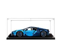JOMIOD Display Case Compatible con Lego 42083 Technic Bugatti Chiron, Vetrina in Acrilico a Prova di Polvere (Modello Non Incluso)