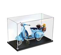 JOMIOD Vetrina in acrilico per 10298 Vespa 125, resistente alla polvere, compatibile con 10298, modello senza kit