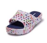 JOMIX Ciabatte Donna Estive con Zeppa Comode Mare Casa Piscina in Gomma EVA