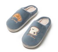 JOMIX Ciabatte Donna Invernali Calde Antiscivolo Pantofole Pelose da Casa con Interno Felpato Slippers Blu Carine Morbide per Parquet e Piastrelle Idea Regalo Inverno WPW255165 Blu 38/39