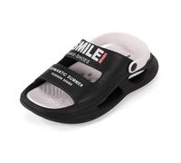 JOMIX Ciabatte in Gomma Morbida da Uomo Leggere e Confortevoli per l'estate per Uso Esterno e Interno MES250471 (Nero,44_45)