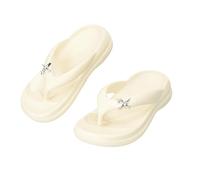JOMIX Infradito Donna Moda Estive Ciabatta in Gomma Plantare Flip Flop Doccia Leggere Eleganti Sandali da Spiaggia Piscina Supporto Per Arco Antiscivolo WEI260267-0