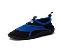 JOMIX Scarpe da Scoglio Uomo Scarpette Mare Immersione Leggere e ad Asciugatura Rapida Scarpa per la Spiaggia Il Surf e la Piscina SH2059 (Nero Blu, 46)