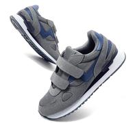 JOMIX Scarpe Donna a Strappo Sneakers Casual Sportive per Ginnastica Tennis Fitness Camminata Passeggio SD8138 (Grigio Navy, 40)