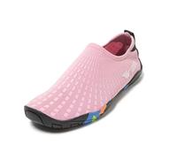 JOMIX Scarpette Scoglio Donna Scarpe Nautiche Ultraleggere e ad Asciugatura Rapida Comode e Antiscivolo Adatte All'oceano Piscine per Il Surf SD9535 (Rosa,41)