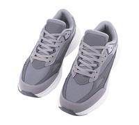 JOMIX Sneakers Uomo Casual Scarpe da Ginnastica Comode e Traspiranti Scarpe da Corsa Sportive Leggere e Flessibili Suola Antiscivolo per Camminare Correre e Fare Fitness (Grigio,43)