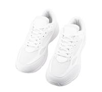 JOMIX Sneakers Uomo Casual Scarpe da Ginnastica Comode e Traspiranti Scarpe da Corsa Sportive Leggere e Flessibili Suola Antiscivolo per Camminare Correre e Fare Fitness (Bianco,43)
