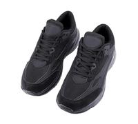 JOMIX Sneakers Uomo Casual Scarpe da Ginnastica Comode e Traspiranti Scarpe da Corsa Sportive Leggere e Flessibili Suola Antiscivolo per Camminare Correre e Fare Fitness (Nero,43)