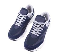 JOMIX Sneakers Uomo Casual Scarpe da Ginnastica Comode e Traspiranti Scarpe da Corsa Sportive Leggere e Flessibili Suola Antiscivolo per Camminare Correre e Fare Fitness (Navy,40)