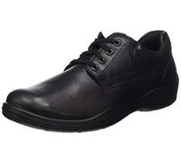 Jomos Ergo-Com, Scarpe Stringate Derby Uomo, Nero Nero 106 000, 45 EU