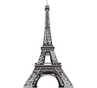 Jomoval RoomMates - Adesivi da Parete riposizionabili, Motivo Tour Eiffel