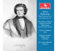 Jon Ceander Mitc Rubinstein: Piano Concerto No. 1 in E Minor, Op. 25 & Don (CD)