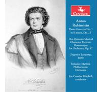 Jon Ceander Mitc Rubinstein: Piano Concerto No. 1 in E Minor, Op. 25 & Don (CD)
