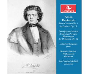 Jon Ceander Mitc Rubinstein: Piano Concerto No. 1 in E Minor, Op. 25 & Don (CD)