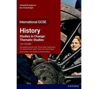 Jon Cloake OxfordAQA International GCSE History (9245): Studies in C (Tascabile)