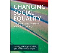Jon Kvist Changing social equality (Copertina rigida)