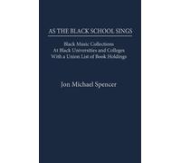 Jon M. Spencer As the Black School Sings (Copertina rigida)