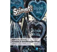 Jon Meier Stimmt AQA GCSE German Grammar and Translation Workbook (Tascabile)