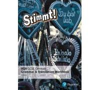 Jon Meier Stimmt AQA GCSE German Grammar and Translation Workbook (Tascabile)