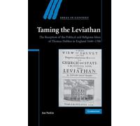 Jon Parkin Taming the Leviathan (Tascabile) Ideas in Context