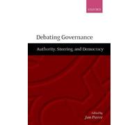 Jon Pierre Debating Governance (Tascabile)