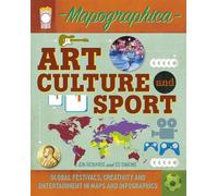 Jon Richards Ed Simkins Mapographica: Art, Culture and Sport (Copertina rigida)