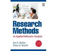 Jon S. Bailey Mary R. Bu Research Methods in Applied Behavior Analy (Tascabile)
