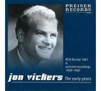 Jon Vickers Jon Vickers: The Early Years (CD) Album
