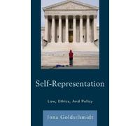 Jona Goldschmidt Self-Representation (Copertina rigida)