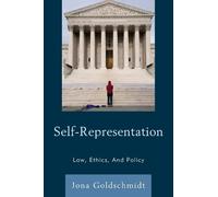 Jona Goldschmidt Self-Representation (Tascabile)